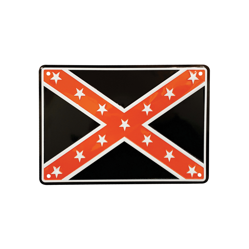 PARKING SIGN   CONFEDERATE FLAG