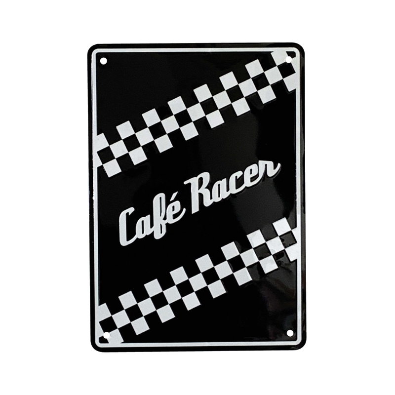 PANNEAU DE STATIONNEMENT CAFE RACER