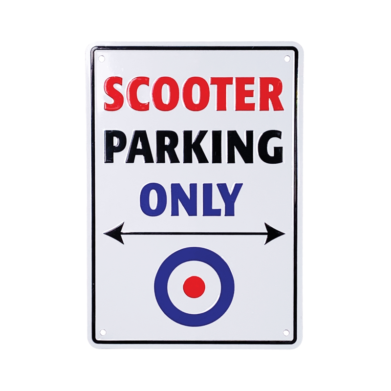 PANNEAU DE STATIONNEMENT STATIONNEMENT SCOOTER UNIQUEMENT