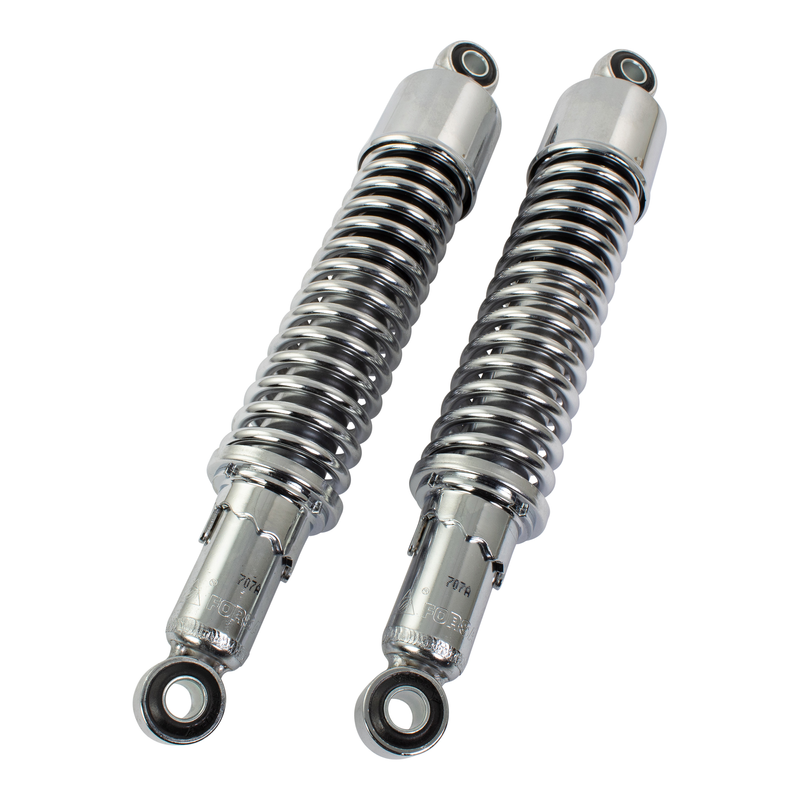 SHOCK ABSORBERS TWIN TYPE 8 CHROME