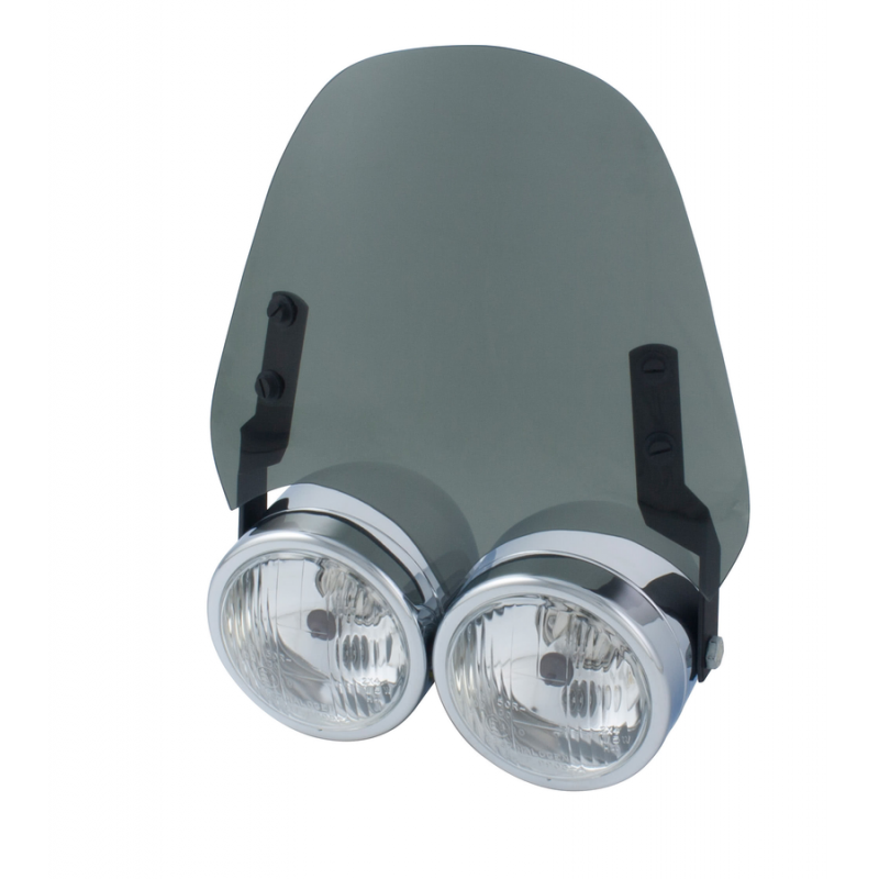 Moustique BOM Dominator fumé clair avec kit Kitu004