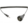 SM10 3.5MM STEREO JACK TO 7 PIN DIN CABLE 08-LATER KAWA CANAM