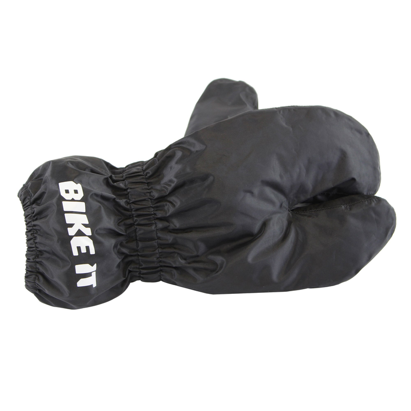MOUFLES DE PLUIE 3 DOIGTS BIKE IT M L