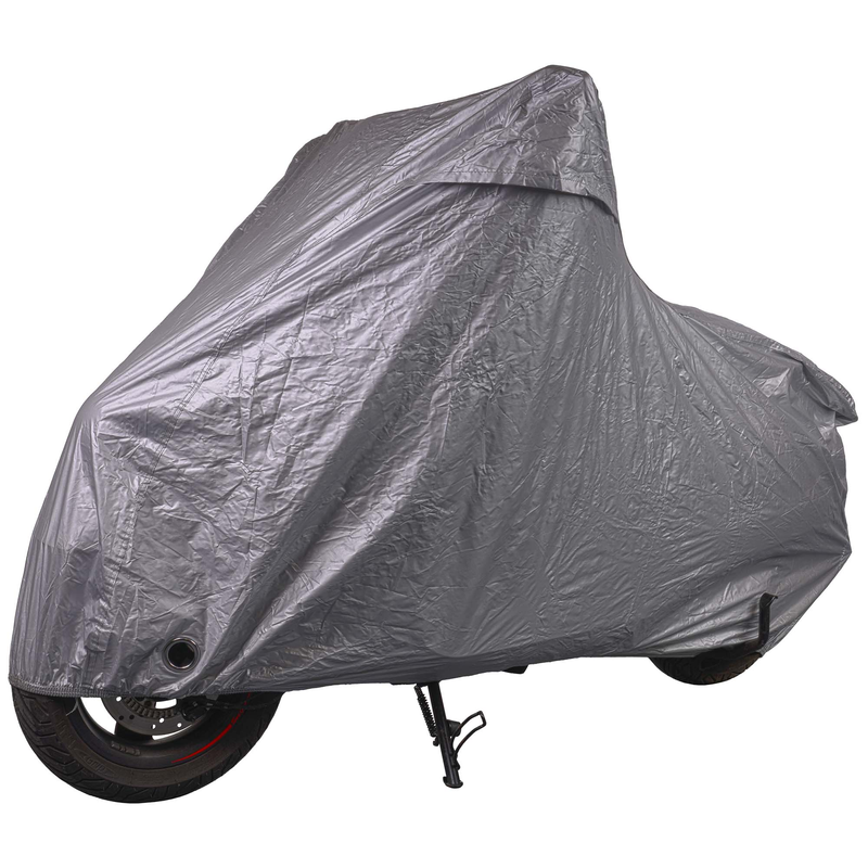 HOUSSE DE PLUIE ÉCONOMIQUE ARGENTÉE TROTTINETTE M