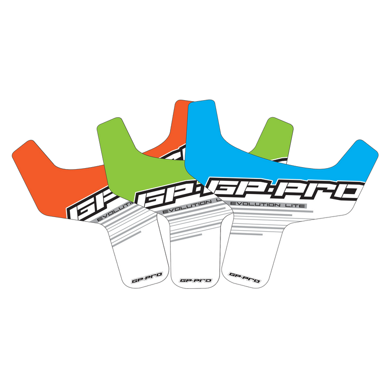 AUTOCOLLANT POUR PLAQUE DE POITRINE VERT - POUR ARMURE GP-PRO