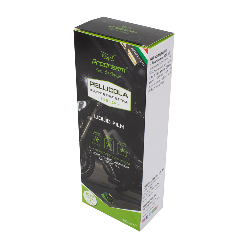 Film liquide Prodream NETTOYANT PROTECTEUR 1 pièce  KIT MOTO 300 ml