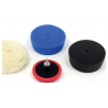 HAND DRILL MOTORCYCLE POLISHING KIT DRILL ADAPTOR  FLEECE PAD  2 POLISH PADS