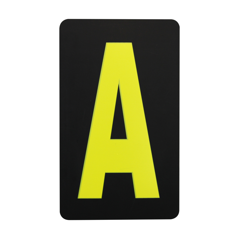 LETTRE Z JAUNE DE RECHANGE