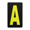 LETTRE Z JAUNE DE RECHANGE