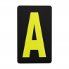 LETTRE R JAUNE DE RECHANGE