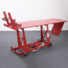 TABLE ÉLÉVATRICE HYDRAULIQUE POUR ATELIER MOTO, GRAND FORMAT