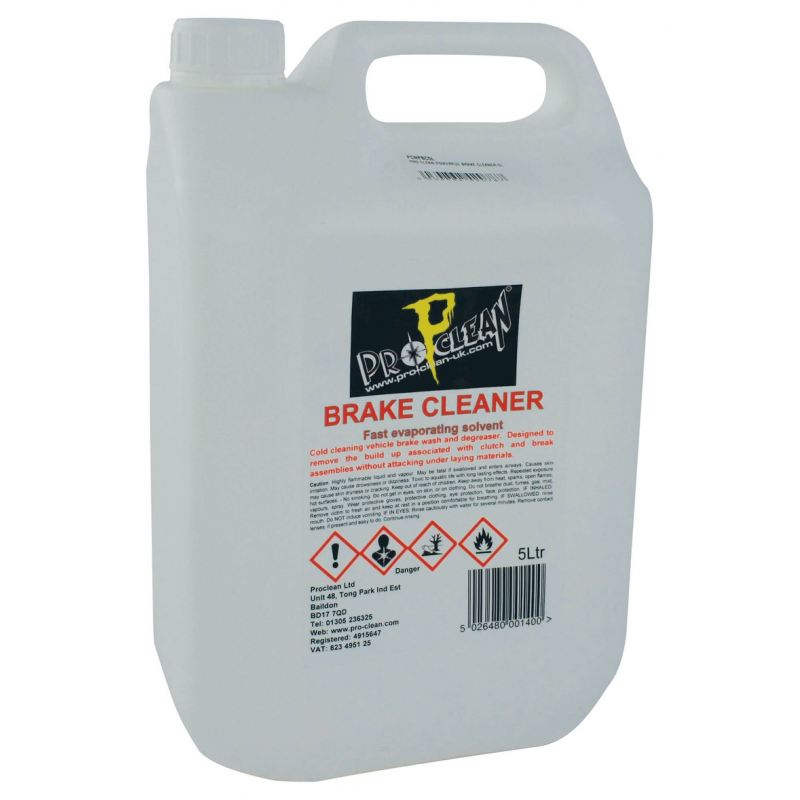 Nettoyant freins puissant Pro Clean 5 L