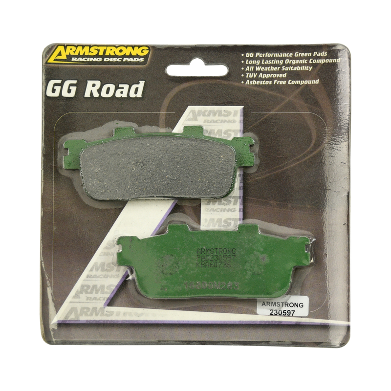 Plaquettes de frein ARMSTRONG GG 230597 KYMCO ÉQUIV. FA607