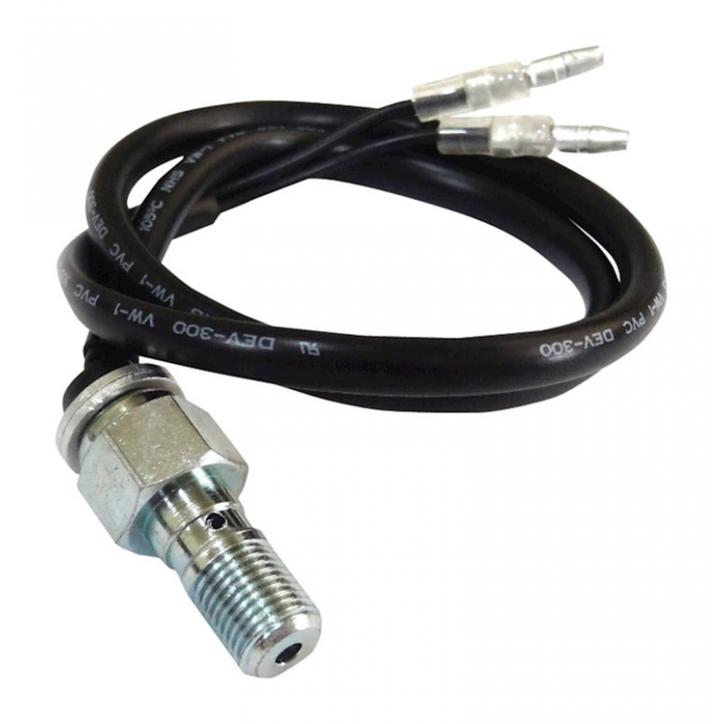 PRESSOSTAT D'HUILE POUR FEU STOP M10 1,00 MM, ARGENT