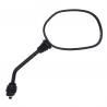 JEU DE RÉTROVISEURS UNIVERSELS NOIRS ROND 8 mm GAUCHE  STD  DROIT  STD   587610