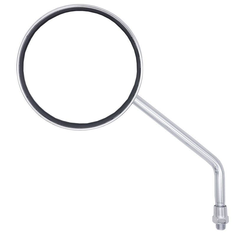 JEU DE RÉTROVISEURS UNIVERSELS ROND CHROMÉ 10 mm GAUCHE  STD  DROIT  INVERSE   583612
