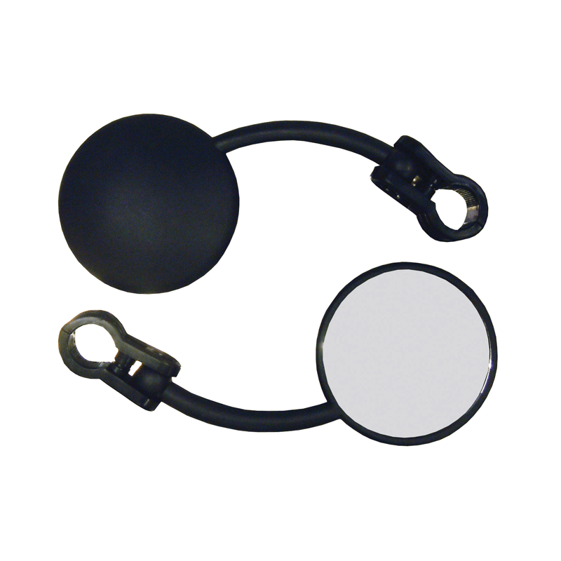 RÉTROVISEUR UNIVERSEL ROND MINI PLIABLE 7 8  BARFITTING GAUCHE 59068L