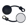 RÉTROVISEUR UNIVERSEL ROND MINI PLIABLE 7 8  BARFITTING GAUCHE 59068L
