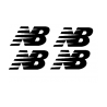 Autocollants de casques réfléchissants NEW BALANCE