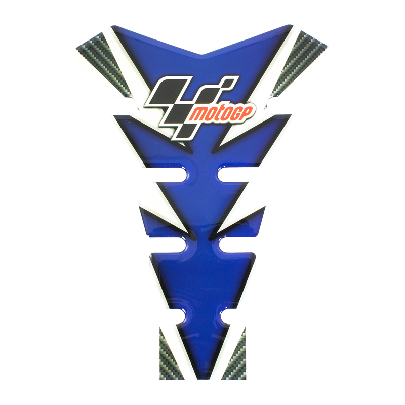 PROTÈGE RÉSERVOIR MOTOGP BLEU ET CARBONE
