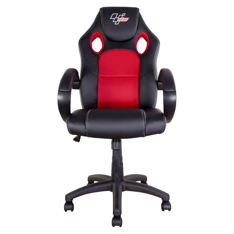 SELLE PILOTE MotoGP Noir avec liseré rouge