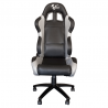 SELLE PILOTE MOTOGP NOIR ARGENT EFFET CARBONE