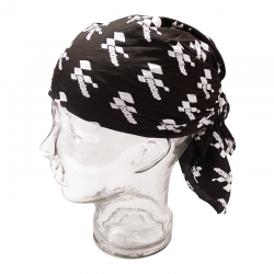 BANDANA MOTOGP NOIR CLASSIQUE