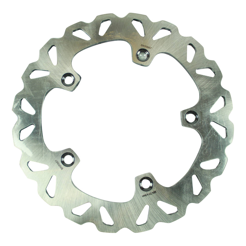 DISQUE DE FREIN MTX ROUTE 265 mm ARRIÈRE ROND PLEIN BMW HUSQVARNA  MD671  BKR867  MTX