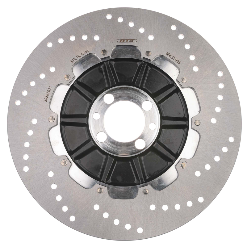 DISQUE DE FREIN MTX 285 mm ROUTE ARRIÈRE PLEIN ROND BMW  MD661  BK  MTX