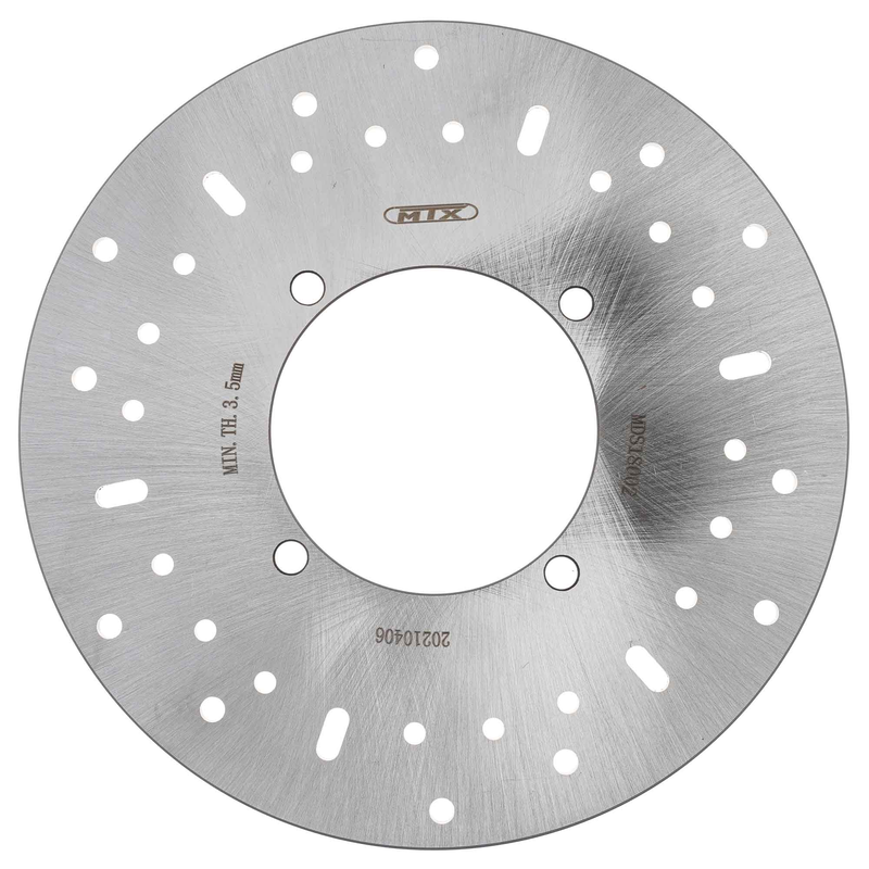 Disque de frein avant VTT plein 228 mm Polaris  MD6202  BK  MTX