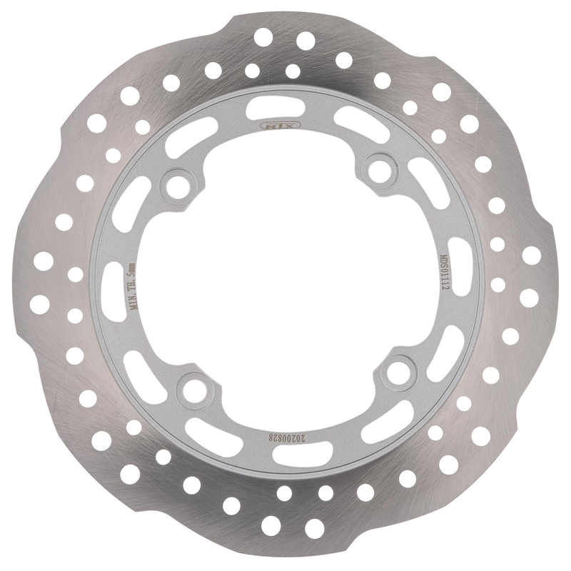 DISQUE DE FREIN MTX ROUTE 256 mm ARRIÈRE ROND PLEIN HONDA  MD1196  BK  MTX