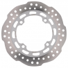 DISQUE DE FREIN MTX ROUTE 256 mm ARRIÈRE ROND PLEIN HONDA  MD1196  BK  MTX