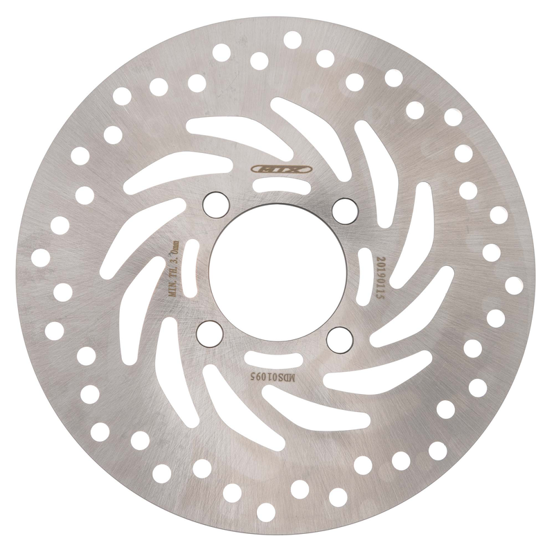 DISQUE DE FREIN MTX ROUTE 220 mm AVANT ROND PLEIN HONDA  MD1183  BK  MTX