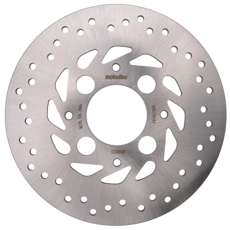Disque de frein arrière route 256 mm, rond et plein, Honda  MD1189  BK  MTX