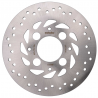 Disque de frein arrière route 256 mm, rond et plein, Honda  MD1189  BK  MTX