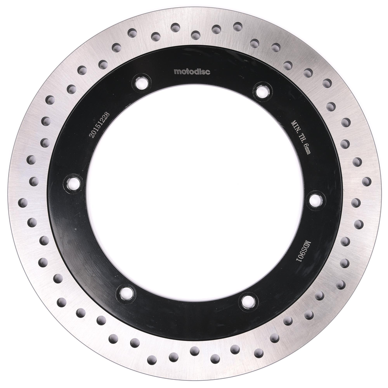 Disque de frein arrière route 316 mm, rond et plein, Honda  MD1148  BK  MTX