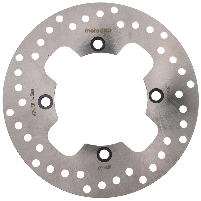 Disque de frein arrière VTT 220 mm, rond et plein, Honda  MD6164  BK  MTX