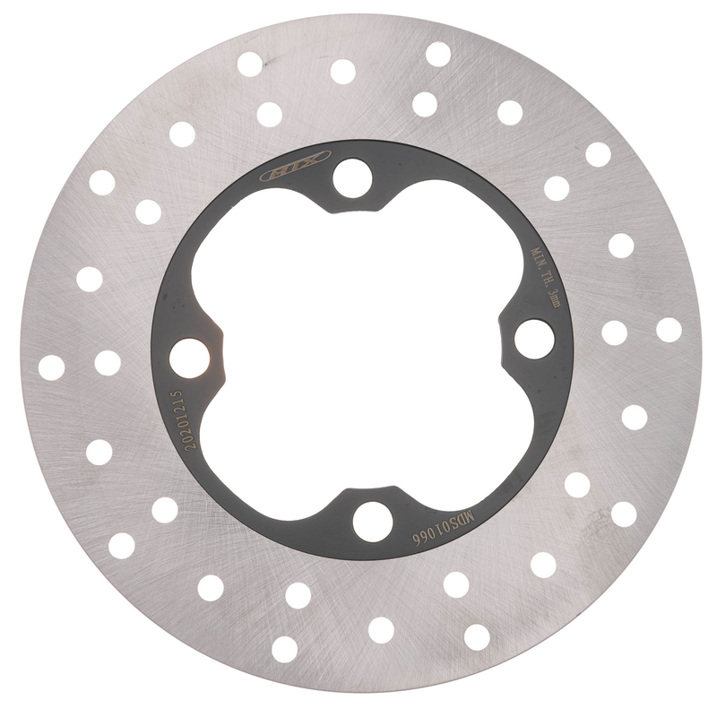 Disque de frein avant VTT 185 mm, rond et plein, Honda  MD6302  BK  MTX