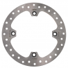 Disque de frein MTX Disque de frein avant MX 256 mm, rond et plein, Honda  MD6346  BK  MTX