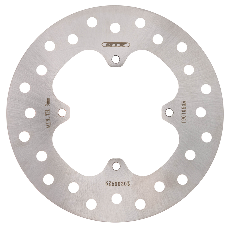 Disque de frein arrière rigide 190 mm pour MX  MD6316  BKR296  MTX