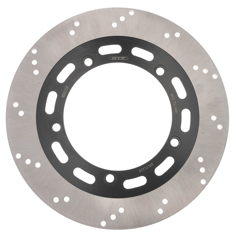Disque de frein MTX 296 mm ROUTE AVANT ROND PLEIN HONDA  MD1047  BK  MTX