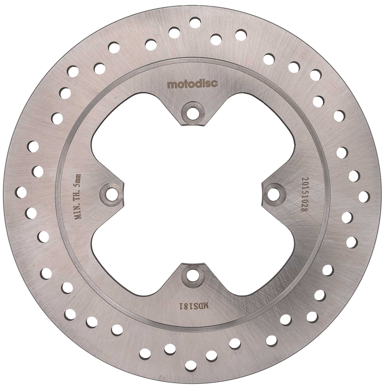 Disque de frein MTX 256 mm ROUTE ARRIÈRE ROND PLEIN HONDA  MD1007  BK  MTX