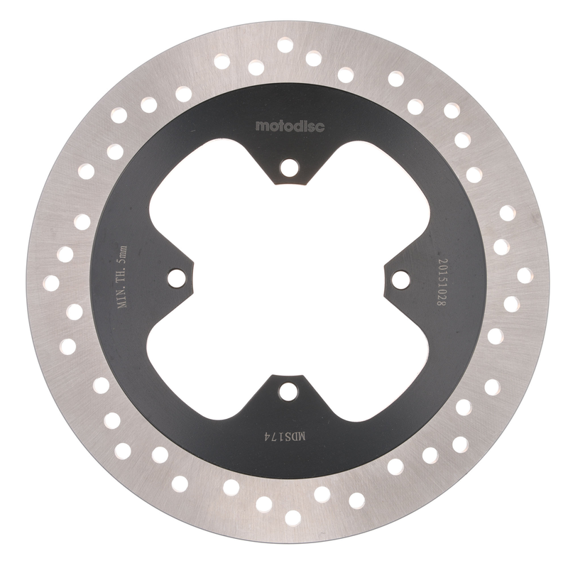 Disque de frein arrière rigide MTX 256 mm pour Honda  MD1165  BKR801  MTX