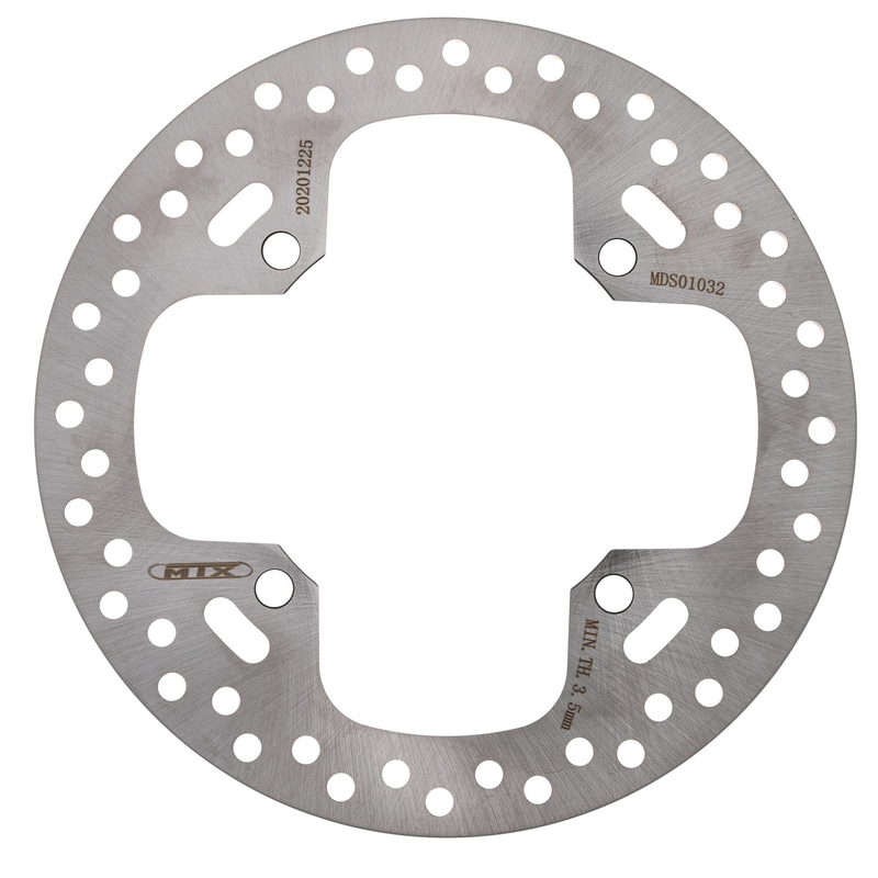 DISQUE DE FREIN MTX 240 mm MX ARRIÈRE ROND PLEIN HONDA  MD6124  BKR216  MTX