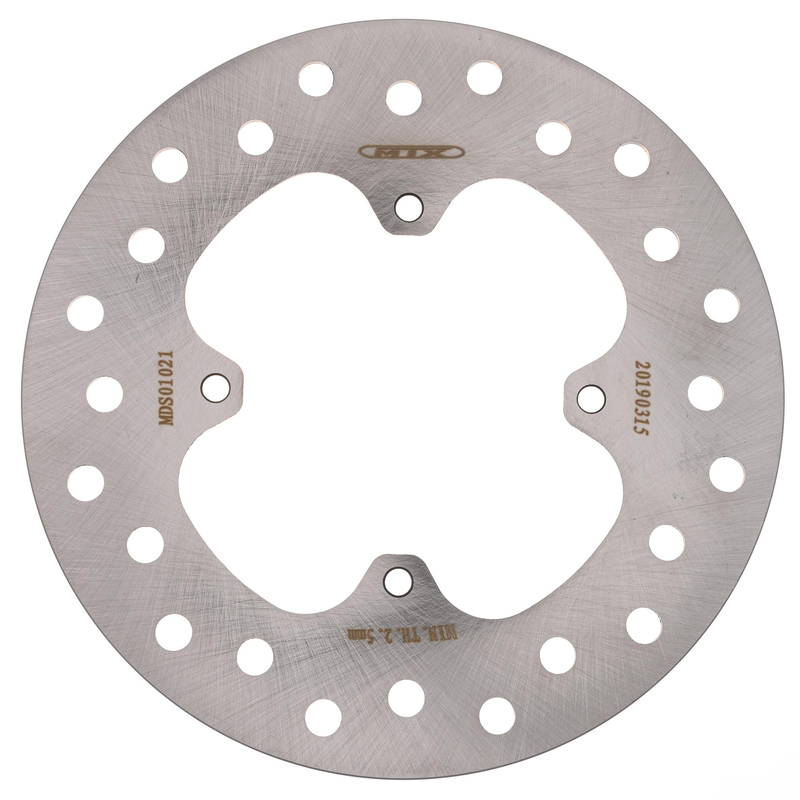 DISQUE DE FREIN MTX 190 mm MX ARRIÈRE ROND PLEIN HONDA  MD6005  BKR204  MTX
