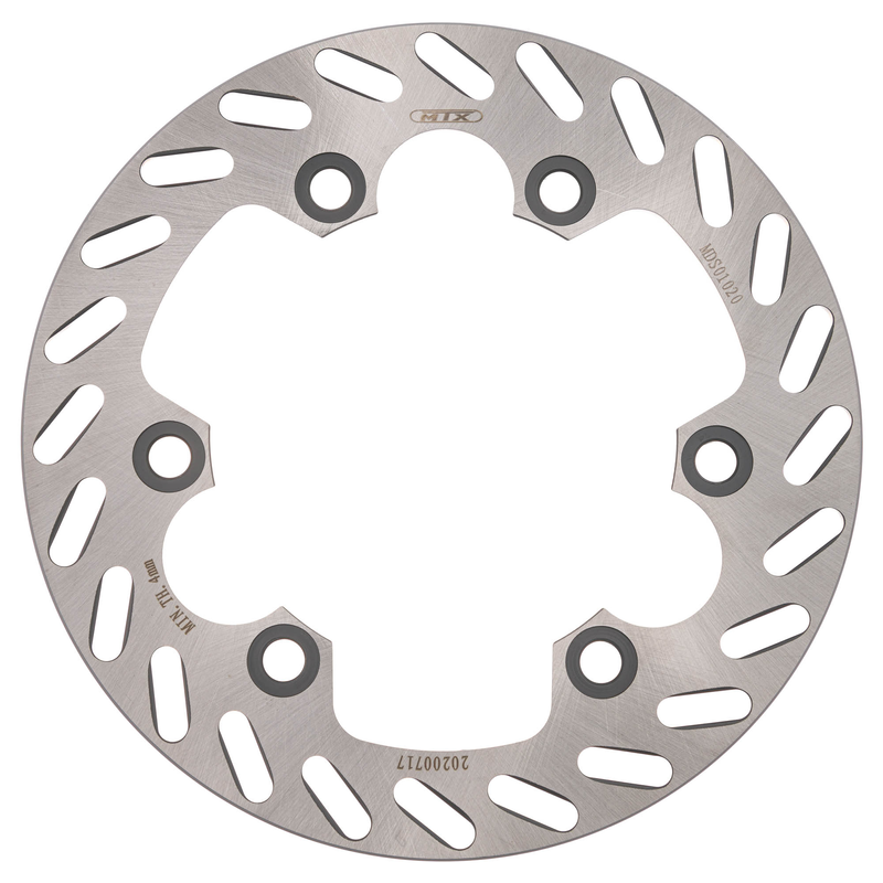 DISQUE DE FREIN MTX 174 mm MX ARRIÈRE ROND PLEIN HONDA  MD6009  BK  MTX