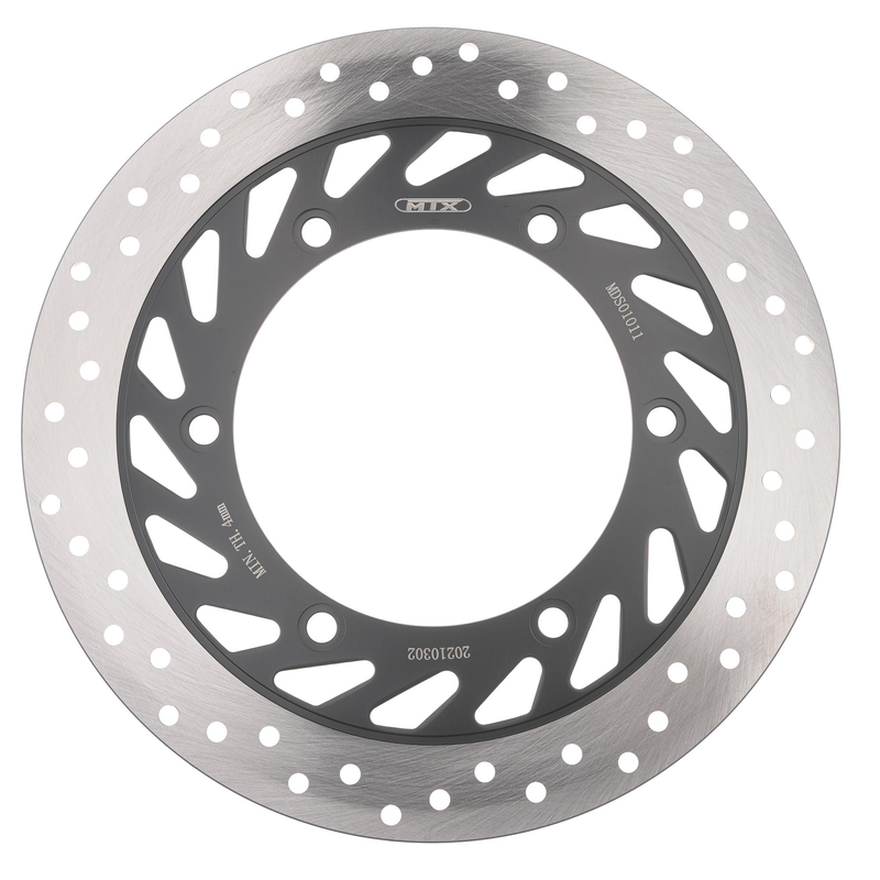 DISQUE DE FREIN MTX 296 mm ROUTE AVANT GAUCHE PLEIN ROND HONDA  MD1008  BKF711  MTX