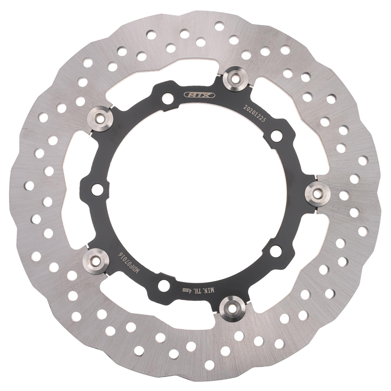DISQUE DE FREIN MTX ROUTE 282 mm AVANT FLOTTANT ONDULÉ YAMAHA  MD2127  BKF761  MTX