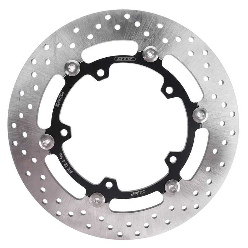 Disque de frein avant MTX 298 mm, rond et flottant, pour Yamaha  MD2082  BK  MTX