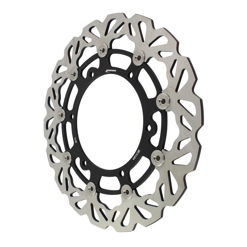 Disque de frein avant MTX 299 mm, rond et flottant, pour Yamaha   Sans crampons à l intérieur